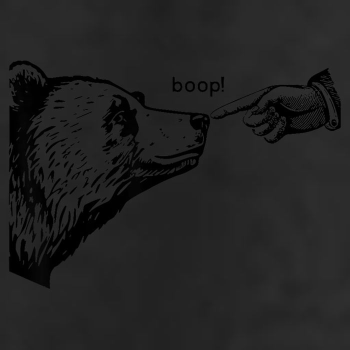 Boop Bear 7 Panel Mesh Trucker Snapback Hat