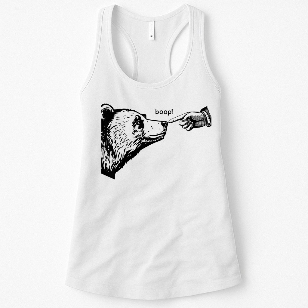 Boop Bear Womens Tank Top