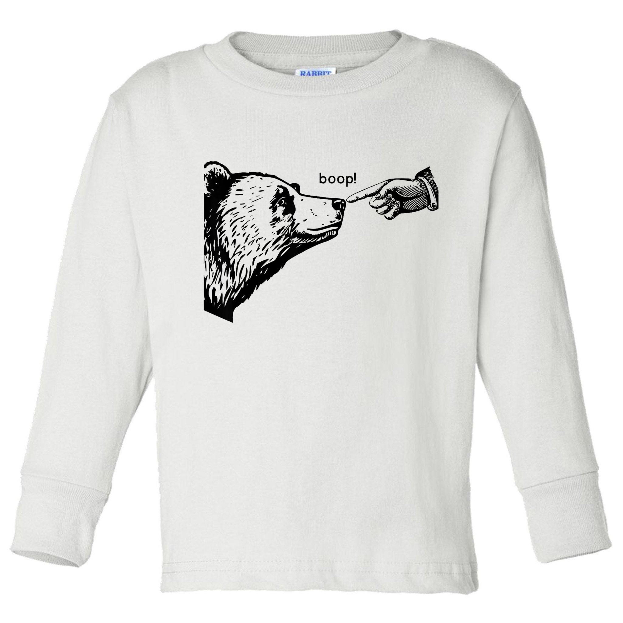 Boop Bear Toddler Long Sleeve Shirt