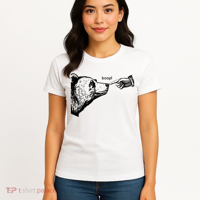 Boop Bear Womens T-Shirt