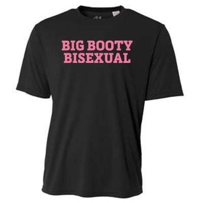 Big Booty Bisexual Funny Lgbtq Pride Month Cooling Performance Crew T-Shirt