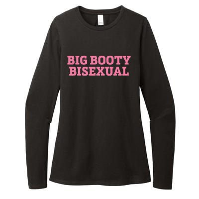 Big Booty Bisexual Funny Lgbtq Pride Month Womens CVC Long Sleeve Shirt