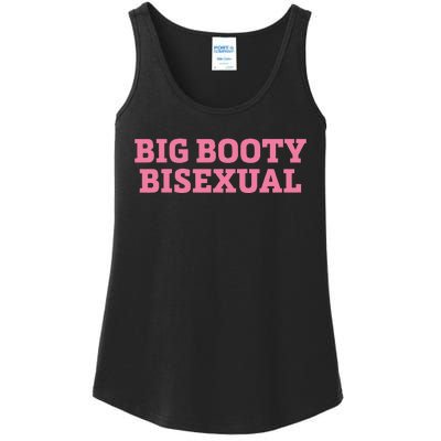 Big Booty Bisexual Funny Lgbtq Pride Month Ladies Essential Tank