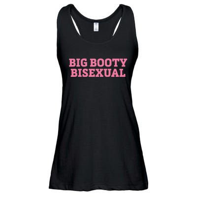 Big Booty Bisexual Funny Lgbtq Pride Month Ladies Essential Flowy Tank