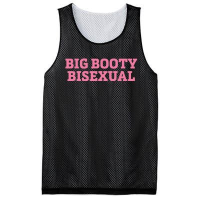 Big Booty Bisexual Funny Lgbtq Pride Month Mesh Reversible Basketball Jersey Tank