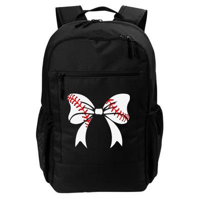 Baseball Bow Baseball Mom Mothers Day Women Baseball Mama Backpack
