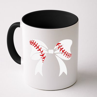 Baseball Bow Baseball Mom Mothers Day Women Baseball Mama Mug