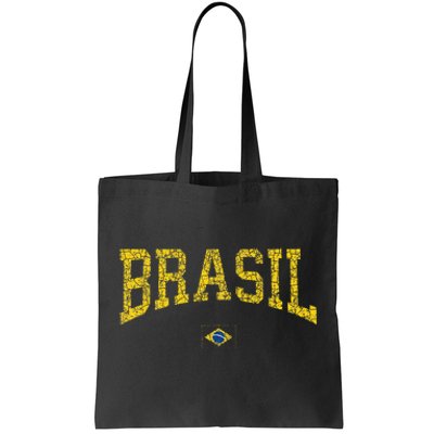 Brazil Brasil Brazilian Flag Green Tote Bag