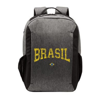 Brazil Brasil Brazilian Flag Green Vector Backpack