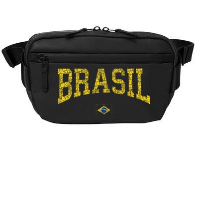 Brazil Brasil Brazilian Flag Green Crossbody Pack