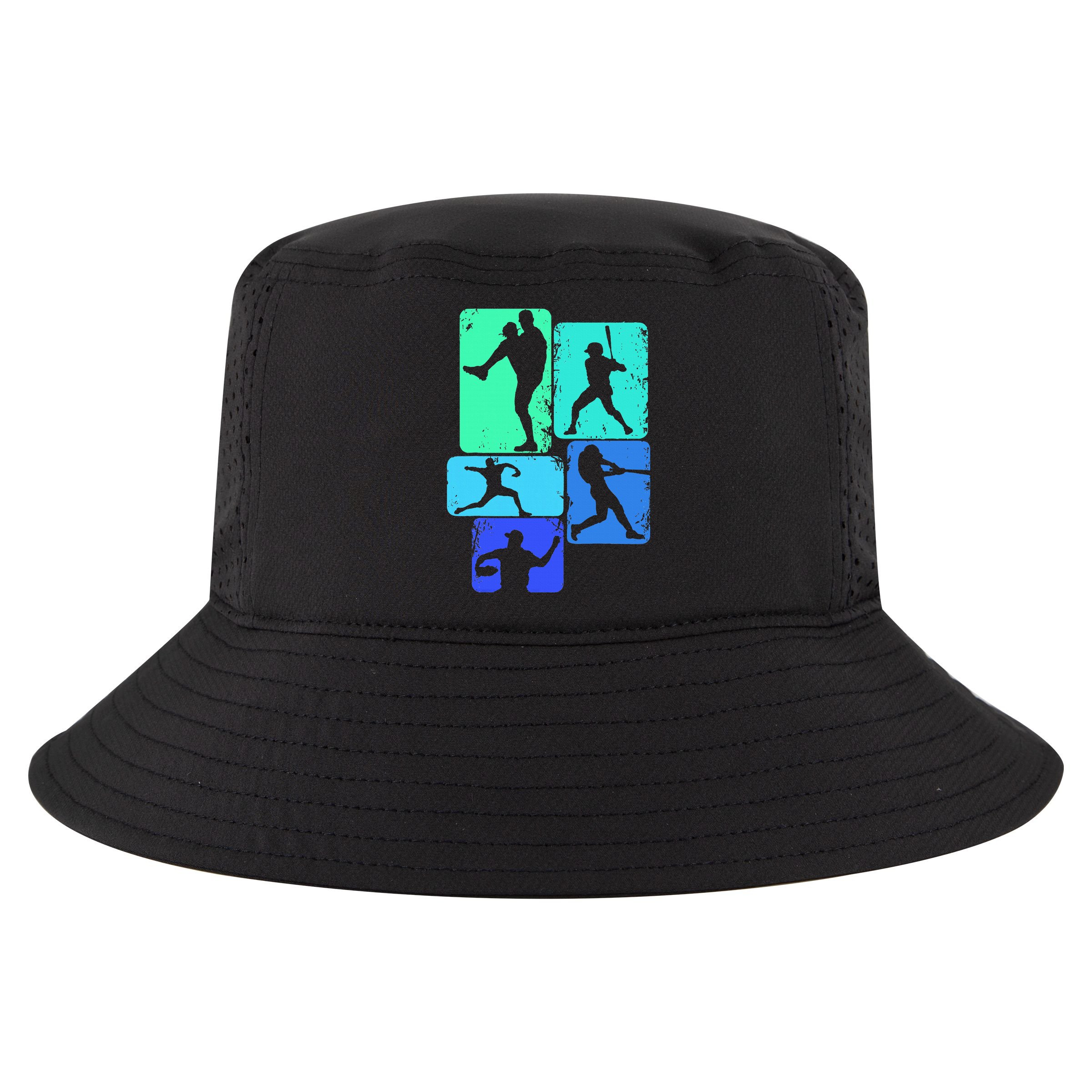 Baseball Batter Cool Comfort Performance Bucket Hat