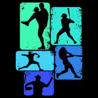 Baseball Batter 16 in Basic Backpack