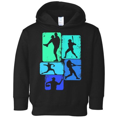 Baseball Batter Toddler Hoodie