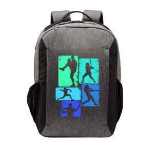 Baseball Batter Vector Backpack