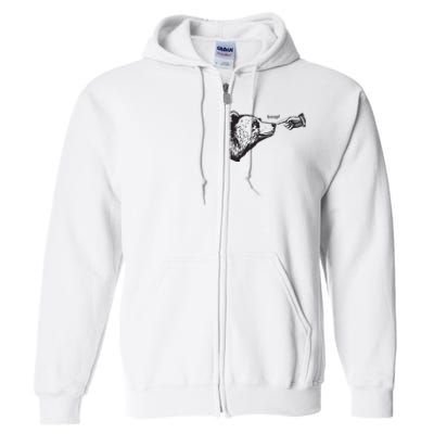 Boop Bear Full Zip Hoodie