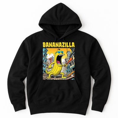 Bananazilla Banana Baseball Monster Bananas Hoodie