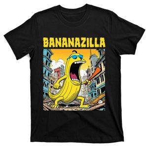 Bananazilla Banana Baseball Monster Bananas T-Shirt