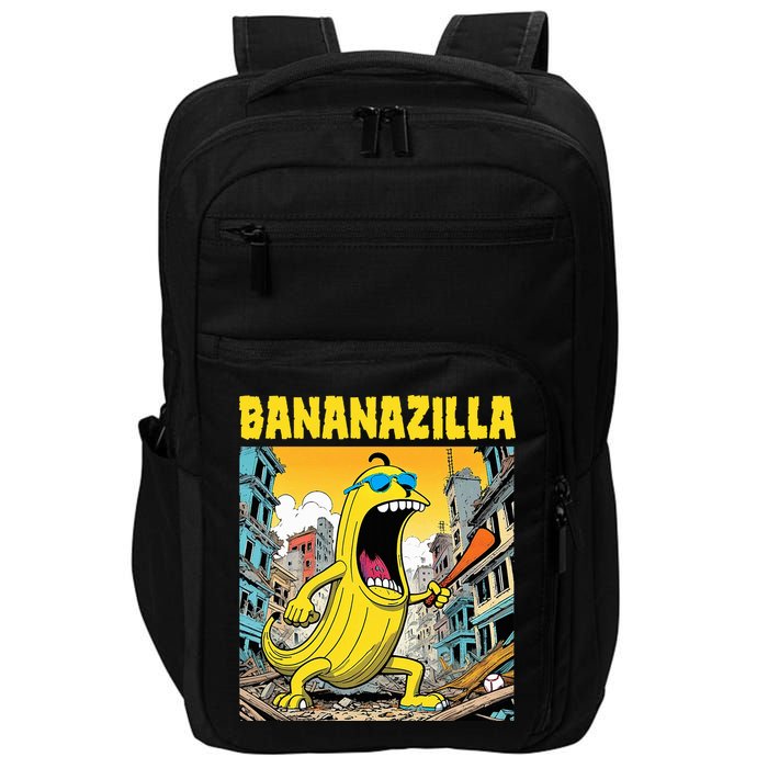 Bananazilla Banana Baseball Monster Bananas Impact Tech Backpack