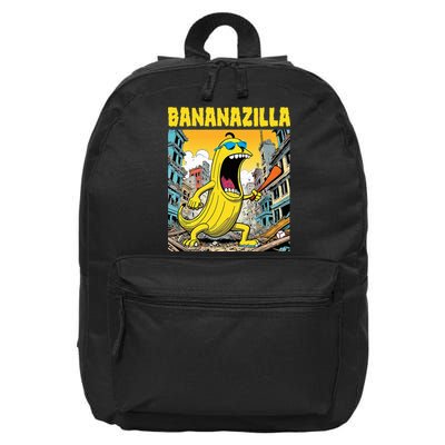 Bananazilla Banana Baseball Monster Bananas 16 in Basic Backpack
