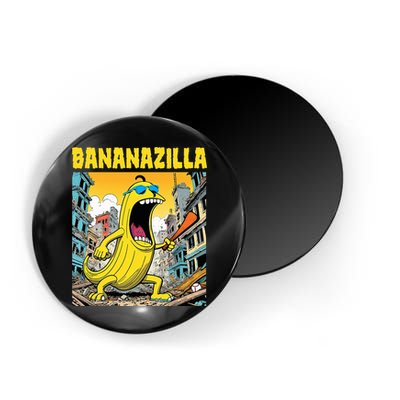 Bananazilla Banana Baseball Monster Bananas Magnet