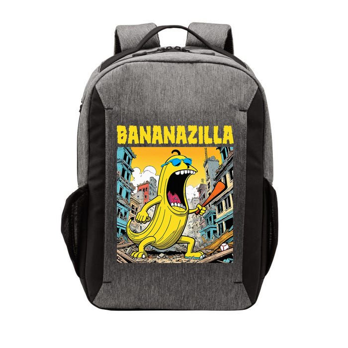 Bananazilla Banana Baseball Monster Bananas Vector Backpack