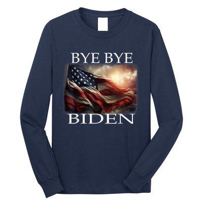 Bye Bye Biden Out Of Office 2024 Long Sleeve Shirt