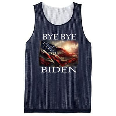 Bye Bye Biden Out Of Office 2024 Mesh Reversible Basketball Jersey Tank