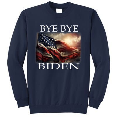 Bye Bye Biden Out Of Office 2024 Tall Sweatshirt