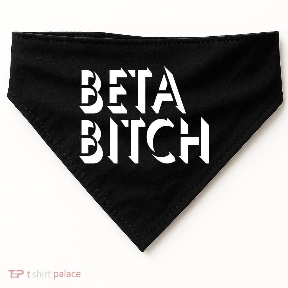 Beta Bitch USA-Made Doggie Bandana