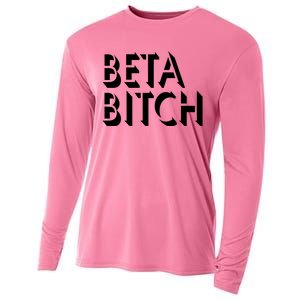 Beta Bitch Cooling Performance Long Sleeve Crew