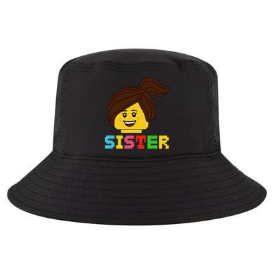 Building Bricks Blocks Sister Master Builder Family Matching Cool Comfort Performance Bucket Hat