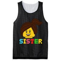 Building Bricks Blocks Sister Master Builder Family Matching Mesh Reversible Basketball Jersey Tank