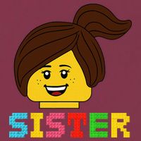 Building Bricks Blocks Sister Master Builder Family Matching 16oz Travel Tumbler