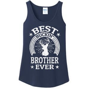 Best Buckin Brother Ever Deer Hunting Hunter Gift Ladies Essential Tank