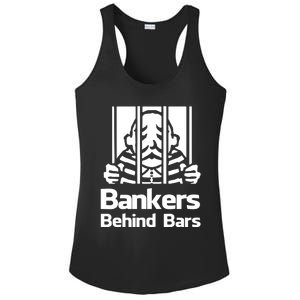 Bankers Behind Bars Bad For America Shitibank Were Felons Crooks Ladies PosiCharge Competitor Racerback Tank