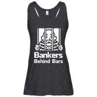 Bankers Behind Bars Bad For America Shitibank Were Felons Crooks Ladies Essential Flowy Tank