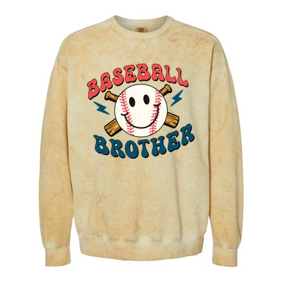 Baseball Brother Colorblast Crewneck Sweatshirt