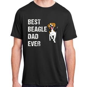 Beagle Best Beagle Dad Ever Adult ChromaSoft Performance T-Shirt