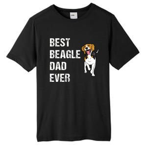 Beagle Best Beagle Dad Ever Tall Fusion ChromaSoft Performance T-Shirt