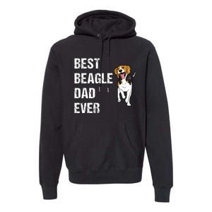 Beagle Best Beagle Dad Ever Premium Hoodie