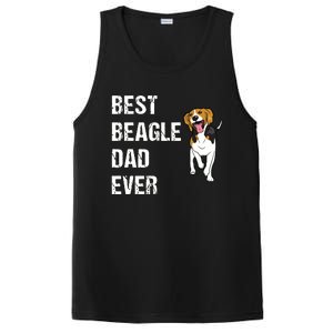 Beagle Best Beagle Dad Ever PosiCharge Competitor Tank