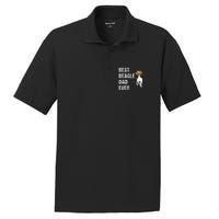 Beagle Best Beagle Dad Ever PosiCharge RacerMesh Polo