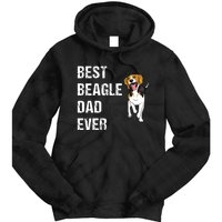 Beagle Best Beagle Dad Ever Tie Dye Hoodie