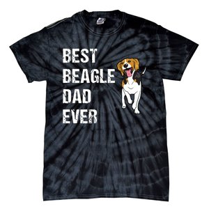 Beagle Best Beagle Dad Ever Tie-Dye T-Shirt