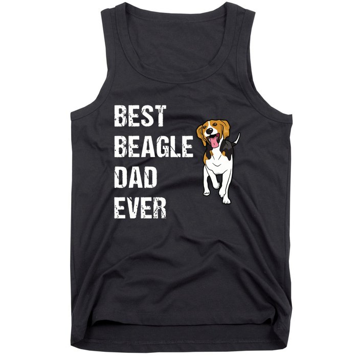 Beagle Best Beagle Dad Ever Tank Top