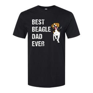 Beagle Best Beagle Dad Ever Softstyle CVC T-Shirt