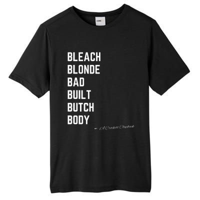 Bleach Blond Bad Built Butch Body Tall Fusion ChromaSoft Performance T-Shirt