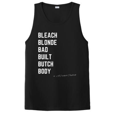 Bleach Blond Bad Built Butch Body PosiCharge Competitor Tank