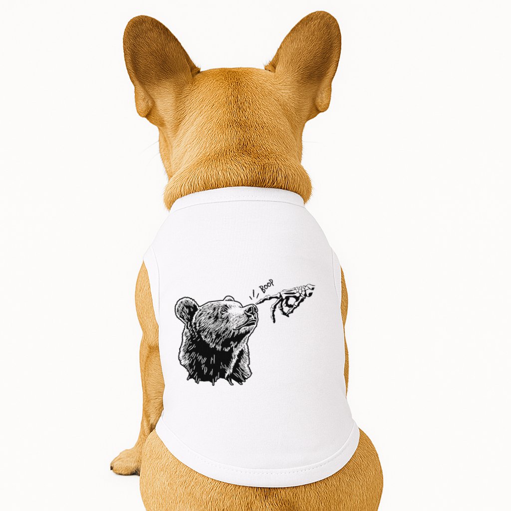 Boop Bear Black Grizzly Bears Cool Park Doggie Tank