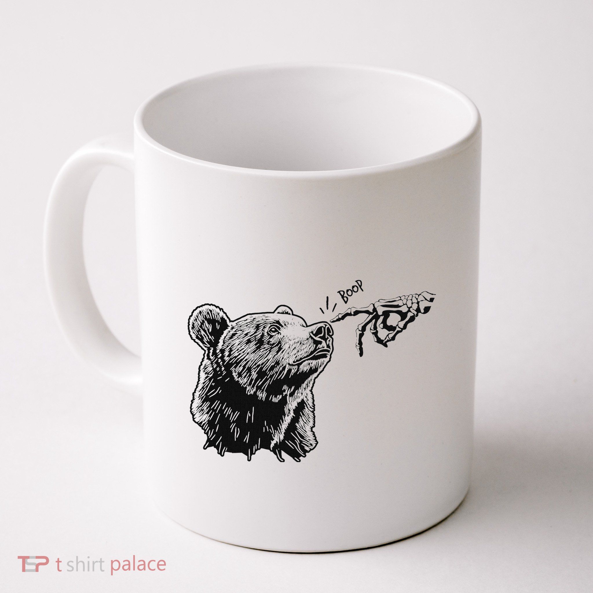 Boop Bear Black Grizzly Bears Cool Park Mug